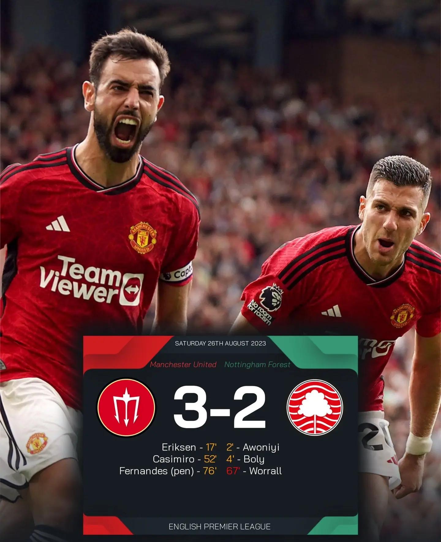 曼联取得惊奇胜利，晋级希望重新点燃