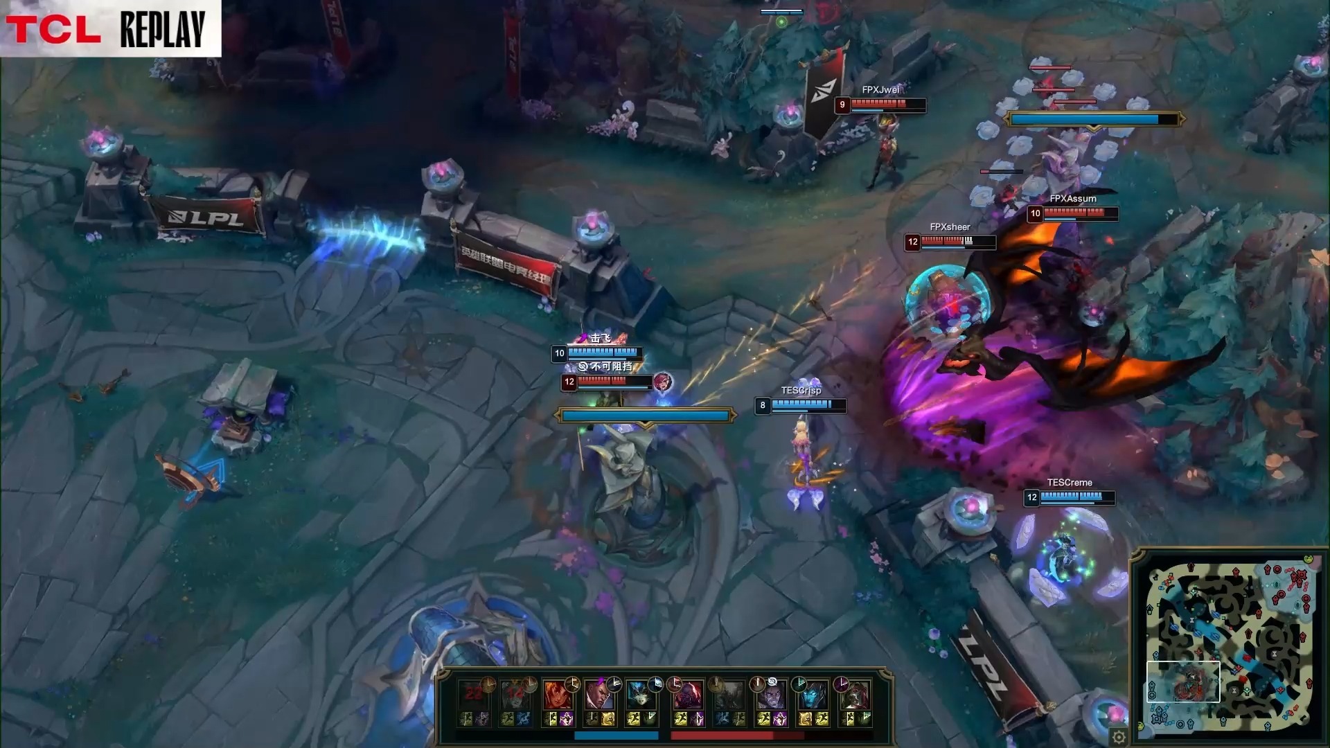 TES鏖战PSG，Viper团战一打五顶尖较量2025世界赛，引爆全场热议